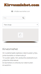 Mobile Screenshot of kirvesmiehet.com